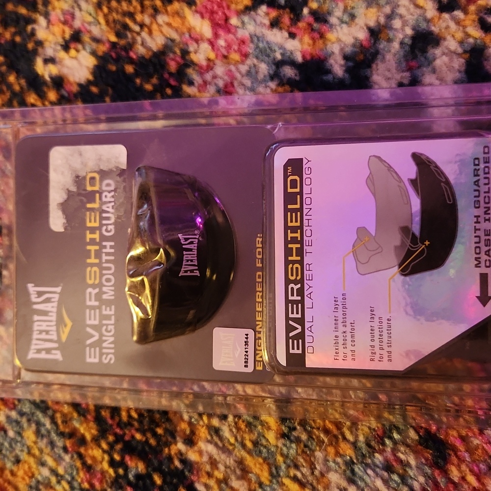 Everlast Evershield Double Mouthguard Red Sealed